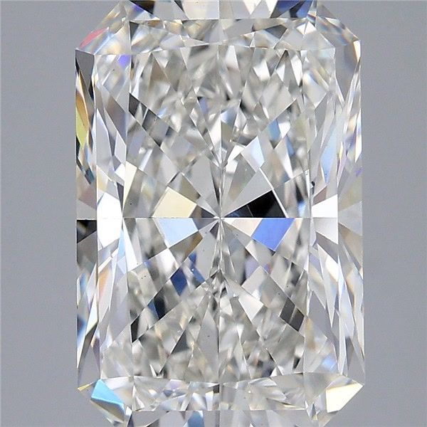 5.61 Carat Radiant Shaped, Excellent Cut, F Color, VS1 Clarity, IGI Certified Lab Grown Diamond