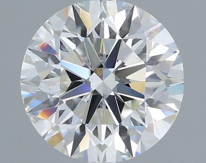 1.69 Carat Round Shaped, Excellent Cut, G Color, VVS2 Clarity, IGI Certified Lab Grown Diamond