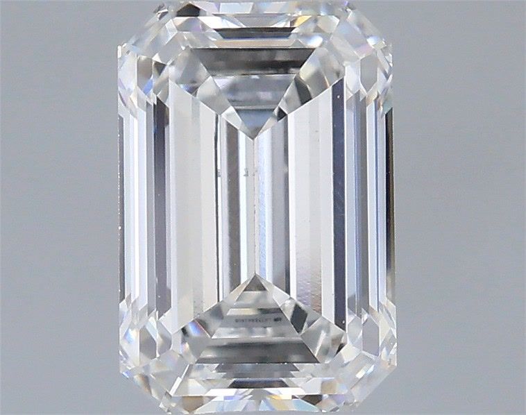 1.53 Carat Emerald Shaped, Ideal Cut, E Color, VS2 Clarity, IGI Certified Lab Grown Diamond
