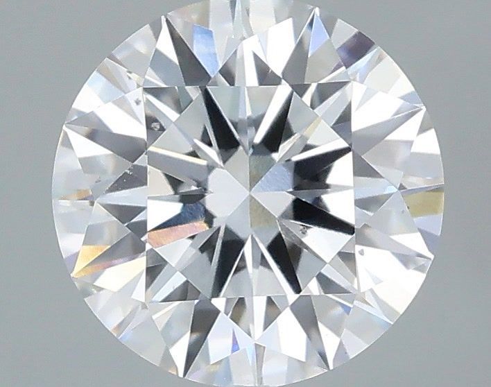 2.00 Carat Round Shaped, Excellent Cut, D Color, VS2 Clarity, IGI Certified Lab Grown Diamond