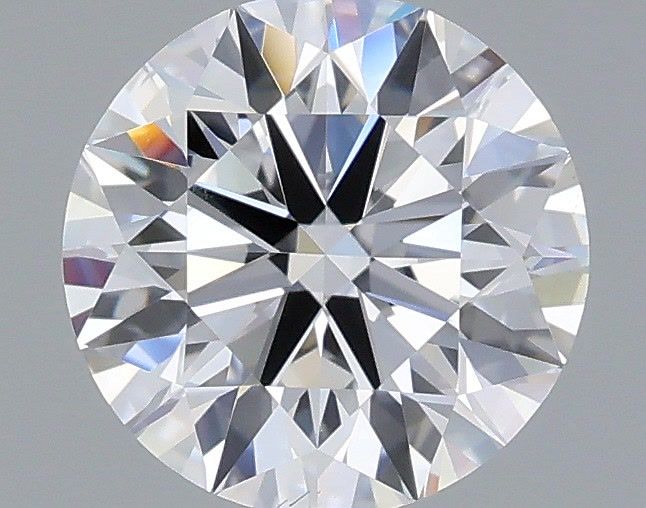1.36 Carat Round Shaped, Excellent Cut, D Color, VS2 Clarity, IGI Certified Lab Grown Diamond