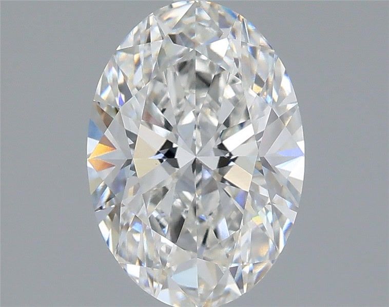 2.10 Carat Oval Shaped, Ideal Cut, F Color, VVS2 Clarity, IGI Certified Lab Grown Diamond