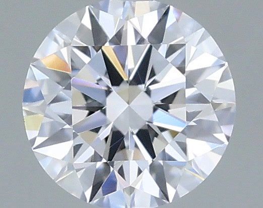 0.34 Carat Round Shaped, Ideal Cut, D Color, VVS2 Clarity, IGI Certified Lab Grown Diamond