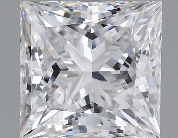 1.09 Carat Princess Shaped, Very Good Cut, E Color, VVS2 Clarity, IGI Certified Lab Grown Diamond