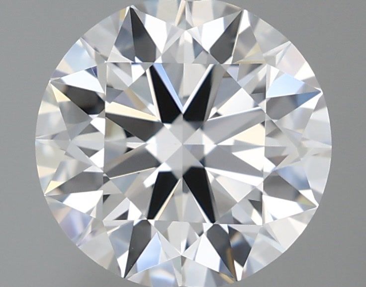 2.08 Carat Round Shaped, Ideal Cut, E Color, IF Clarity, IGI Certified Lab Grown Diamond