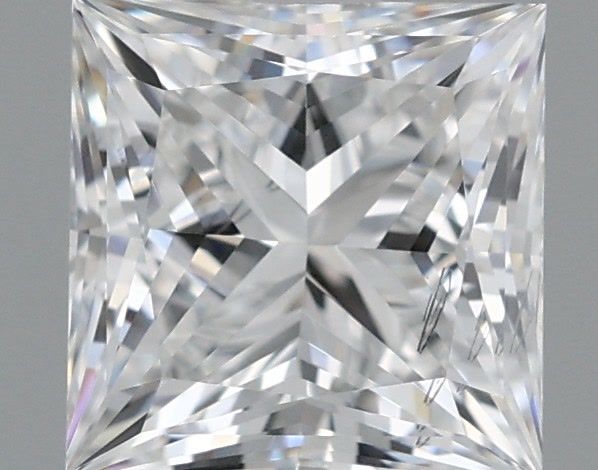 1.04 Carat Princess Shaped, Ideal Cut, E Color, SI1 Clarity, IGI Certified Lab Grown Diamond