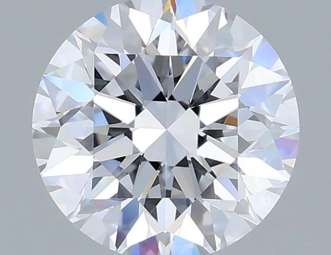 1.36 Carat Round Shaped, Excellent Cut, E Color, VS1 Clarity, IGI Certified Lab Grown Diamond