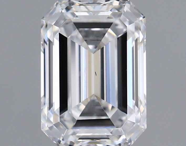 1.05 Carat Emerald Shaped, Ideal Cut, D Color, VS2 Clarity, IGI Certified Lab Grown Diamond