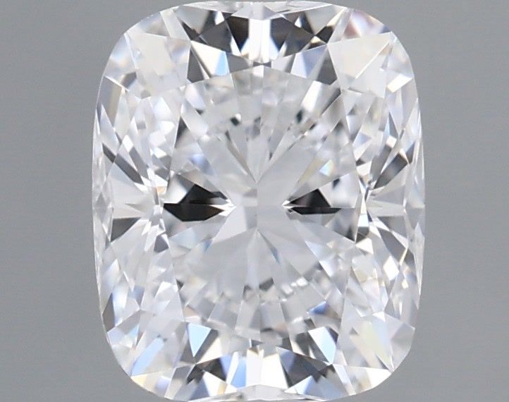 1.06 Carat Cushion Shaped, Ideal Cut, D Color, VVS2 Clarity, IGI Certified Lab Grown Diamond