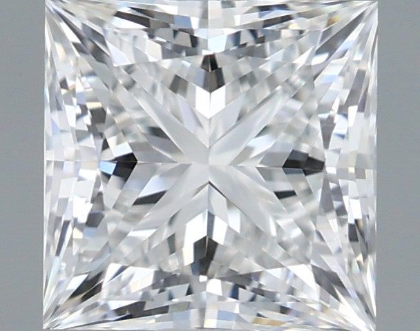 1.09 Carat Princess Shaped, Ideal Cut, D Color, IF Clarity, IGI Certified Lab Grown Diamond