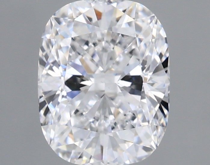 1.05 Carat Cushion Shaped, Ideal Cut, D Color, VVS2 Clarity, IGI Certified Lab Grown Diamond