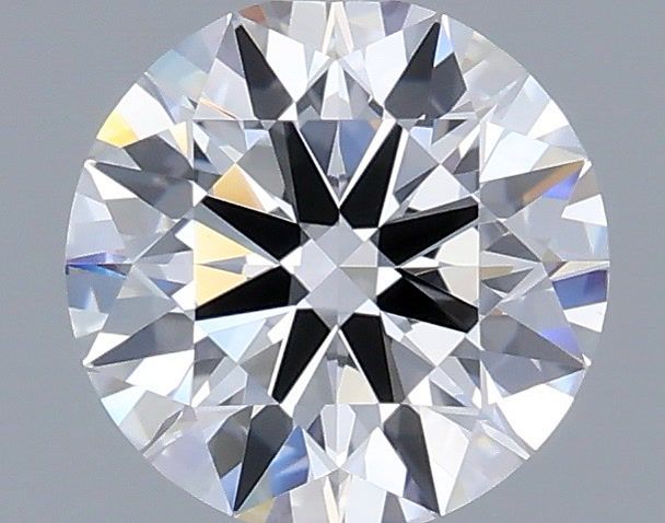 1.08 Carat Round Shaped, Ideal Cut, D Color, VVS2 Clarity, IGI Certified Lab Grown Diamond
