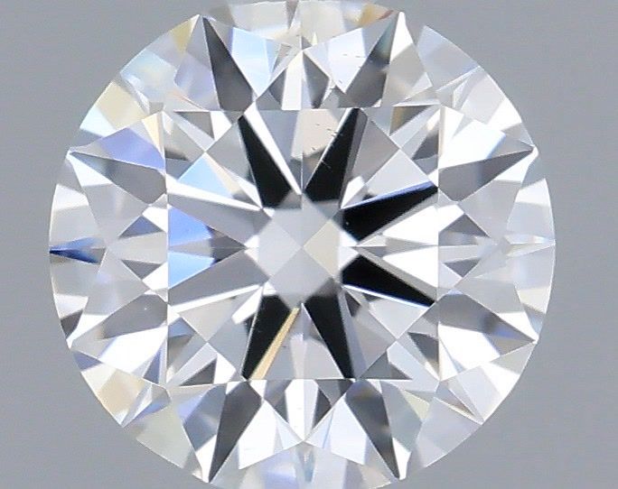 0.52 Carat Round Shaped, Ideal Cut, D Color, VS2 Clarity, IGI Certified Lab Grown Diamond