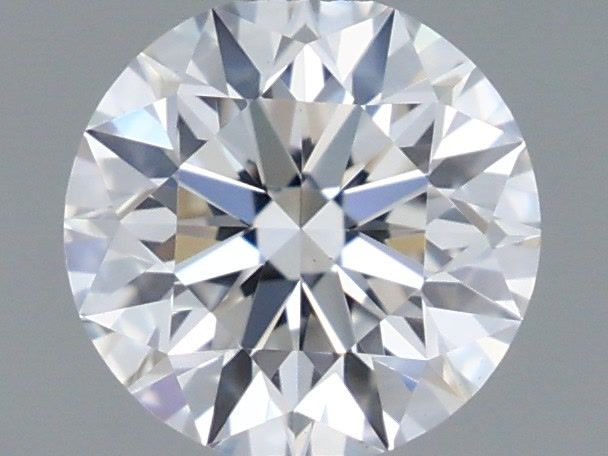 0.61 Carat Round Shaped, Excellent Cut, D Color, VVS2 Clarity, IGI Certified Lab Grown Diamond