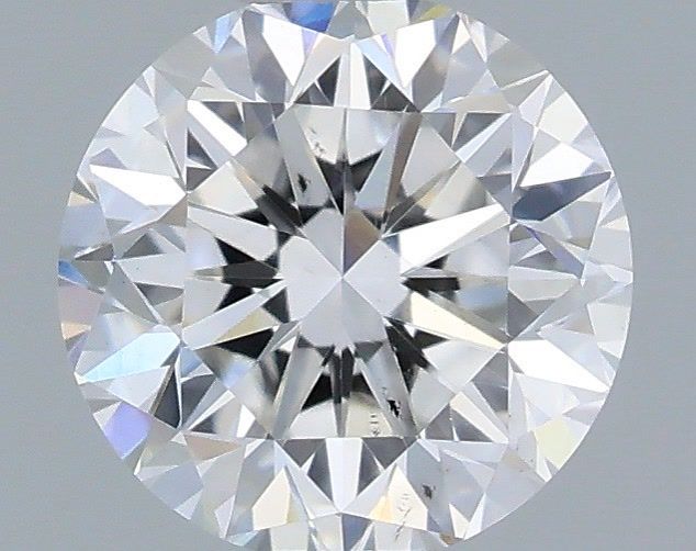 0.53 Carat Round Shaped, Good Cut, E Color, VS2 Clarity, IGI Certified Lab Grown Diamond