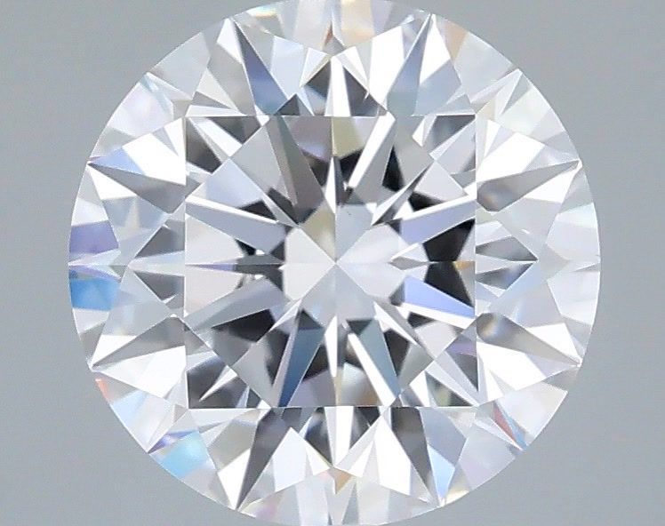 2.70 Carat Round Shaped, Ideal Cut, D Color, VS1 Clarity, IGI Certified Lab Grown Diamond