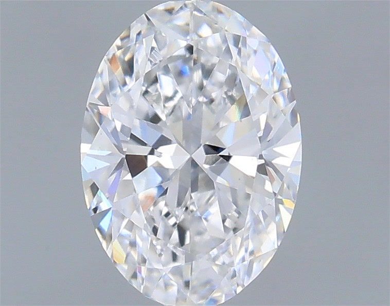 0.55 Carat Oval Shaped, Very Good Cut, D Color, VS1 Clarity, IGI Certified Lab Grown Diamond