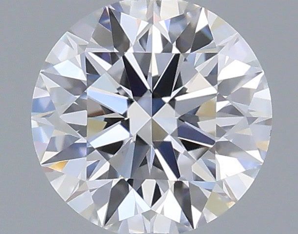 0.34 Carat Round Shaped, Ideal Cut, D Color, VVS2 Clarity, IGI Certified Lab Grown Diamond