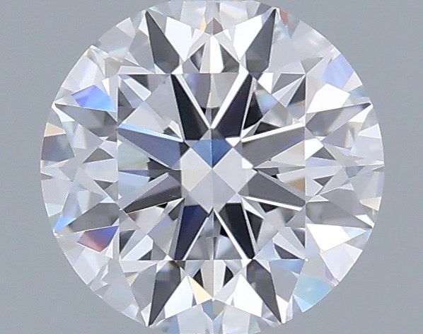 1.04 Carat Round Shaped, Ideal Cut, D Color, VVS2 Clarity, IGI Certified Lab Grown Diamond