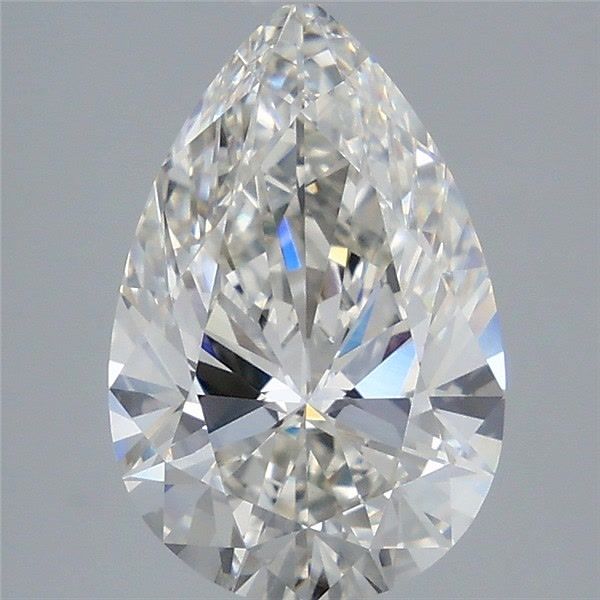 3.53 Carat Pear Shaped, Ideal Cut, G Color, VVS2 Clarity, IGI Certified Lab Grown Diamond