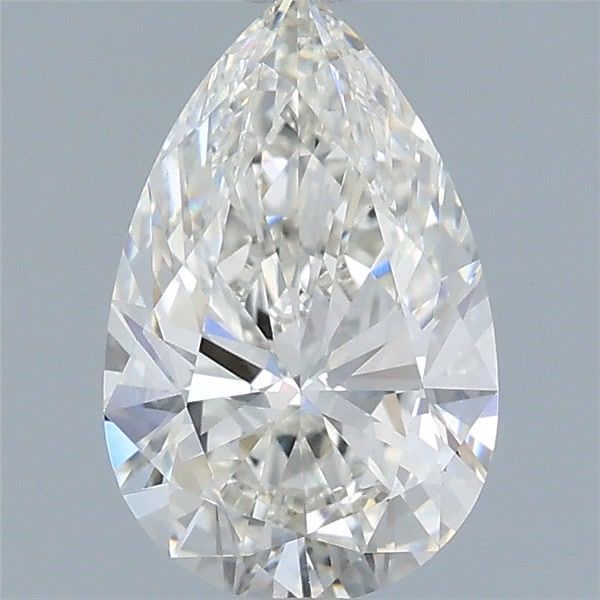 1.55 Carat Pear Shaped, Very Good Cut, G Color, VVS2 Clarity, IGI Certified Lab Grown Diamond