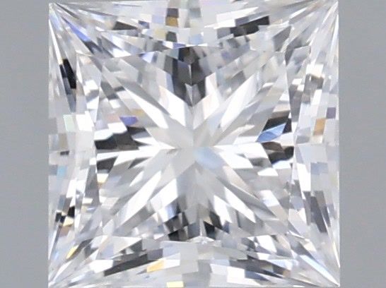 1.06 Carat Princess Shaped, Very Good Cut, D Color, VS1 Clarity, IGI Certified Lab Grown Diamond