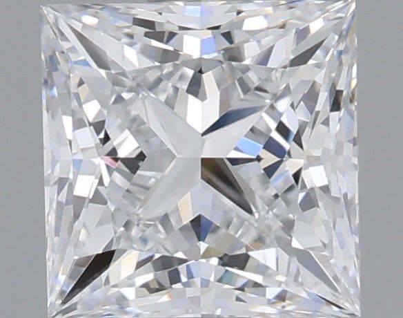 1.05 Carat Princess Shaped, Ideal Cut, D Color, VVS2 Clarity, IGI Certified Lab Grown Diamond