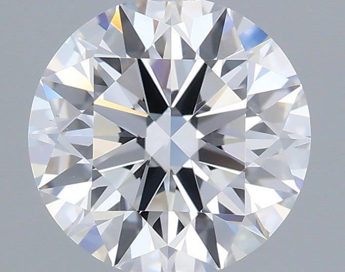 1.36 Carat Round Shaped, Ideal Cut, D Color, VS1 Clarity, IGI Certified Lab Grown Diamond