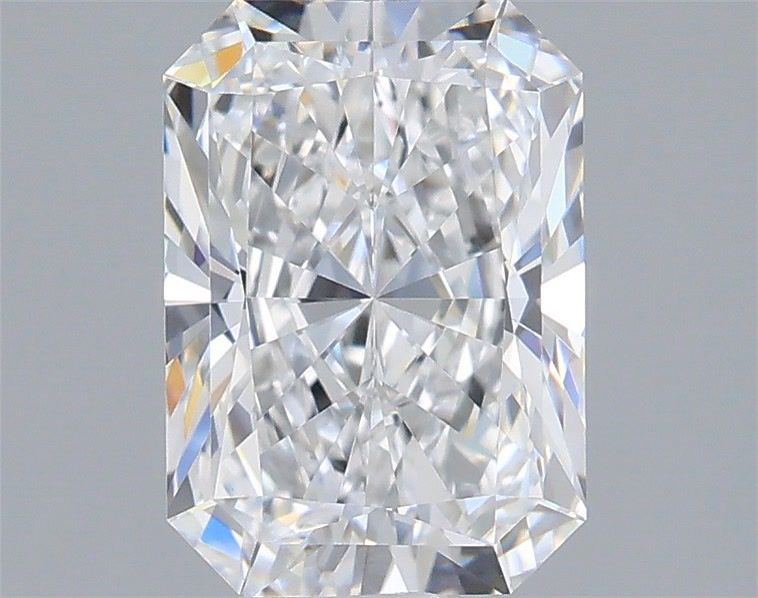 1.51 Carat Radiant Shaped, Very Good Cut, D Color, VVS2 Clarity, IGI Certified Lab Grown Diamond