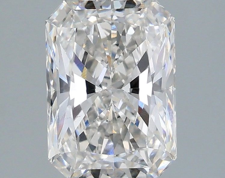 2.11 Carat Radiant Shaped, Ideal Cut, F Color, VS1 Clarity, IGI Certified Lab Grown Diamond