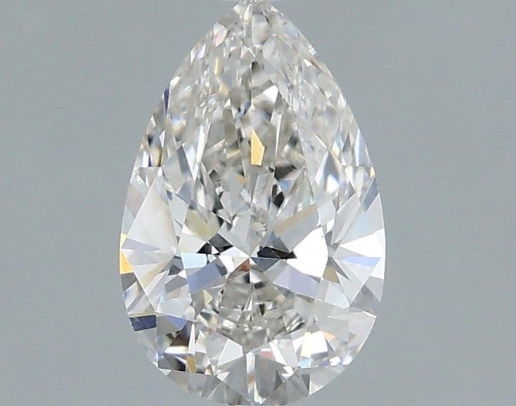 1.03 Carat Pear Shaped, Excellent Cut, G Color, VVS2 Clarity, IGI Certified Lab Grown Diamond