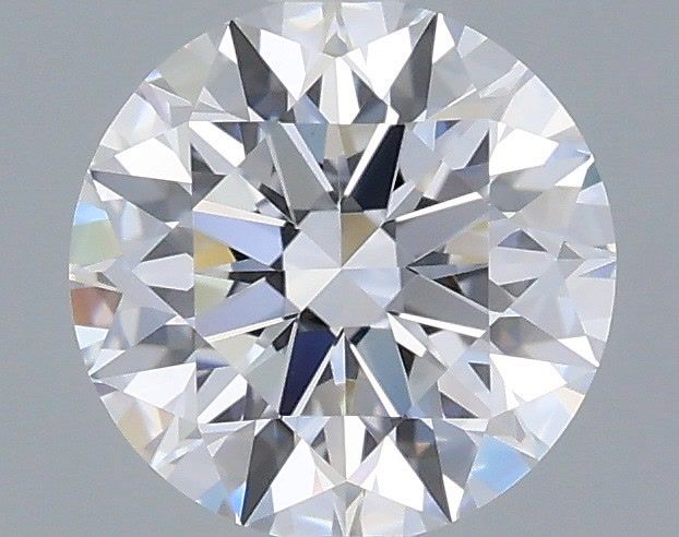1.06 Carat Round Shaped, Ideal Cut, D Color, VS2 Clarity, IGI Certified Lab Grown Diamond