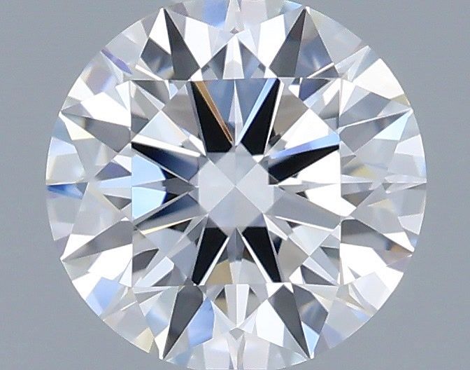 1.04 Carat Round Shaped, Ideal Cut, D Color, VVS2 Clarity, IGI Certified Lab Grown Diamond