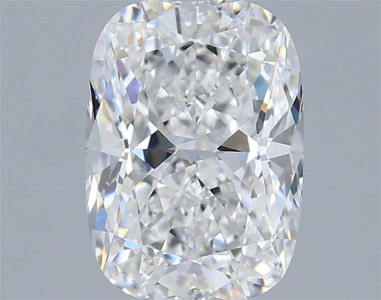 1.58 Carat Cushion Shaped, Ideal Cut, E Color, VVS2 Clarity, IGI Certified Lab Grown Diamond