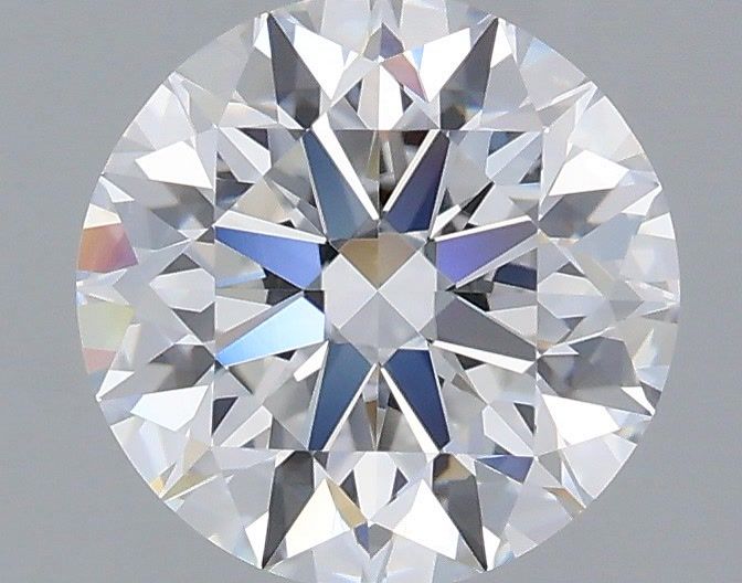 1.79 Carat Round Shaped, Excellent Cut, D Color, VVS1 Clarity, IGI Certified Lab Grown Diamond