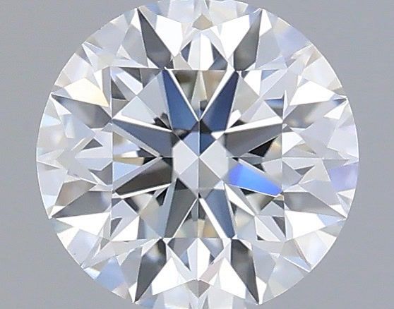 0.53 Carat Round Shaped, Ideal Cut, E Color, VS1 Clarity, IGI Certified Lab Grown Diamond