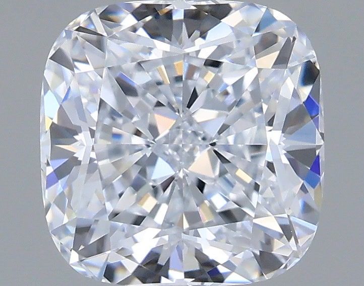 1.50 Carat Cushion Shaped, Very Good Cut, E Color, VVS2 Clarity, IGI Certified Lab Grown Diamond