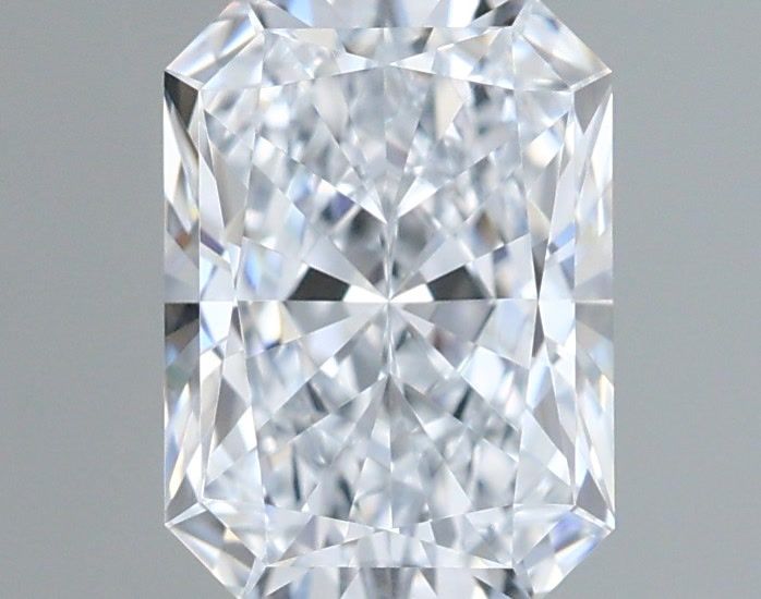 1.00 Carat Radiant Shaped, Ideal Cut, E Color, VVS1 Clarity, IGI Certified Lab Grown Diamond