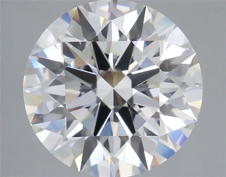 5.07 Carat Round Shaped, Ideal Cut, F Color, VVS1 Clarity, IGI Certified Lab Grown Diamond
