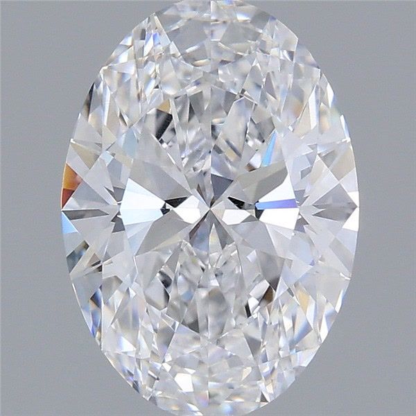 2.06 Carat Oval Shaped, Very Good Cut, D Color, VS2 Clarity, IGI Certified Lab Grown Diamond