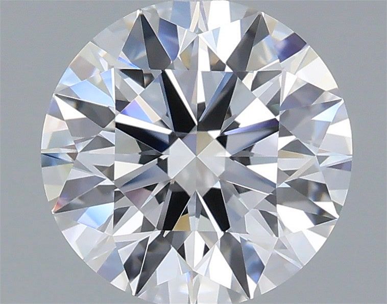 2.01 Carat Round Shaped, Ideal Cut, D Color, IF Clarity, IGI Certified Lab Grown Diamond