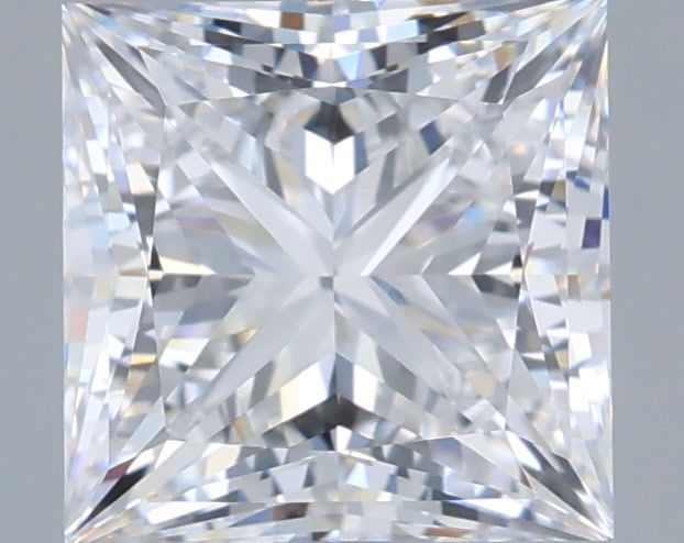 2.03 Carat Princess Shaped, Very Good Cut, D Color, IF Clarity, IGI Certified Lab Grown Diamond