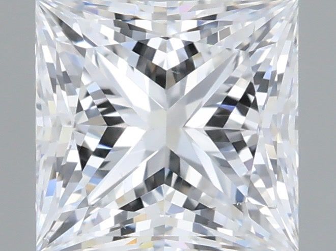 1.20 Carat Princess Shaped, Ideal Cut, D Color, VS1 Clarity, IGI Certified Lab Grown Diamond