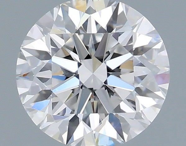 1.08 Carat Round Shaped, Excellent Cut, D Color, VVS2 Clarity, IGI Certified Lab Grown Diamond