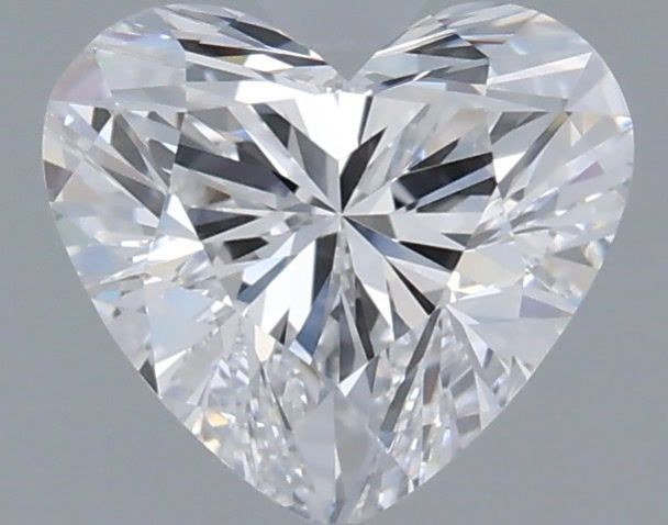 0.95 Carat Heart Shaped, Ideal Cut, D Color, VS1 Clarity, IGI Certified Lab Grown Diamond