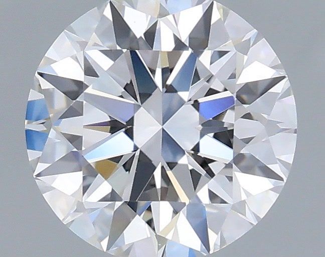 1.09 Carat Round Shaped, Ideal Cut, D Color, VVS2 Clarity, IGI Certified Lab Grown Diamond