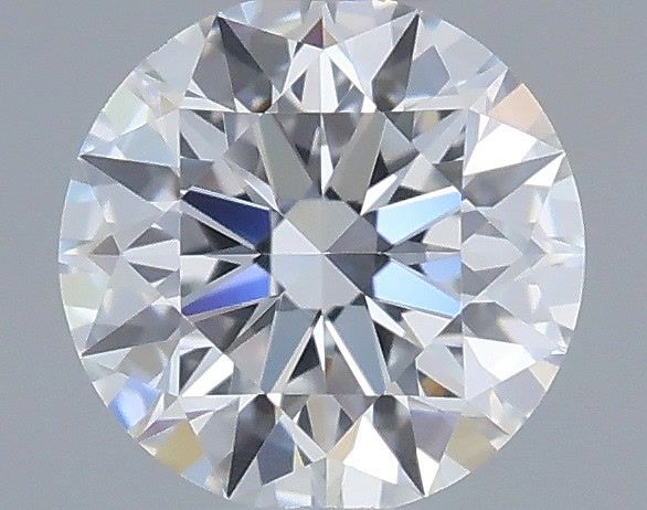 0.44 Carat Round Shaped, Excellent Cut, D Color, VVS2 Clarity, IGI Certified Lab Grown Diamond