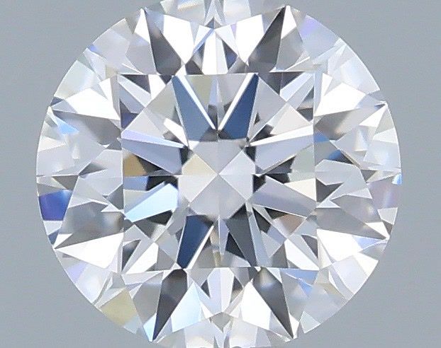 0.46 Carat Round Shaped, Ideal Cut, D Color, VVS2 Clarity, IGI Certified Lab Grown Diamond