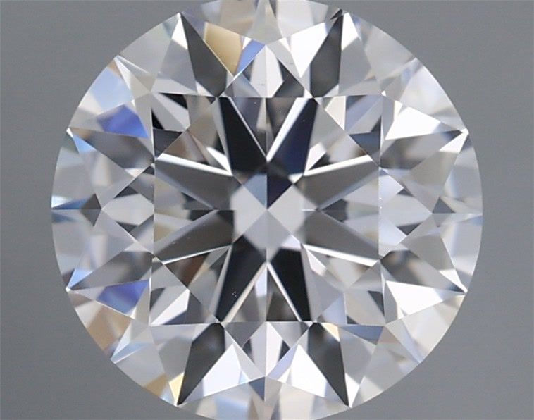1.42 Carat Round Shaped, Excellent Cut, D Color, VS1 Clarity, GIA Certified Lab Grown Diamond