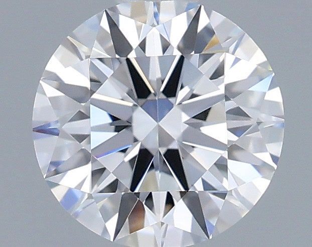 1.06 Carat Round Shaped, Ideal Cut, D Color, VVS2 Clarity, IGI Certified Lab Grown Diamond